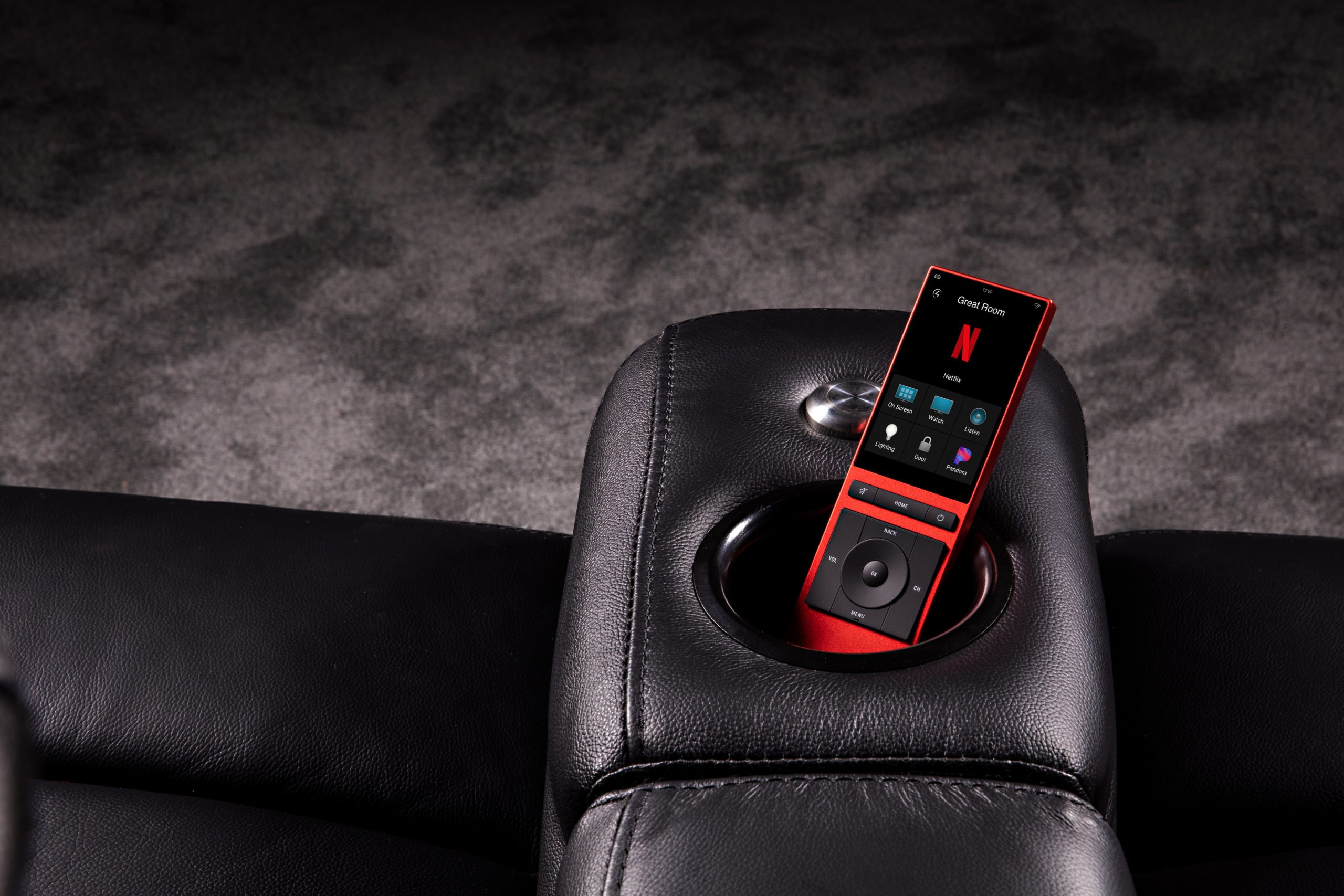 Red need remote - limited edition con a cinema chair