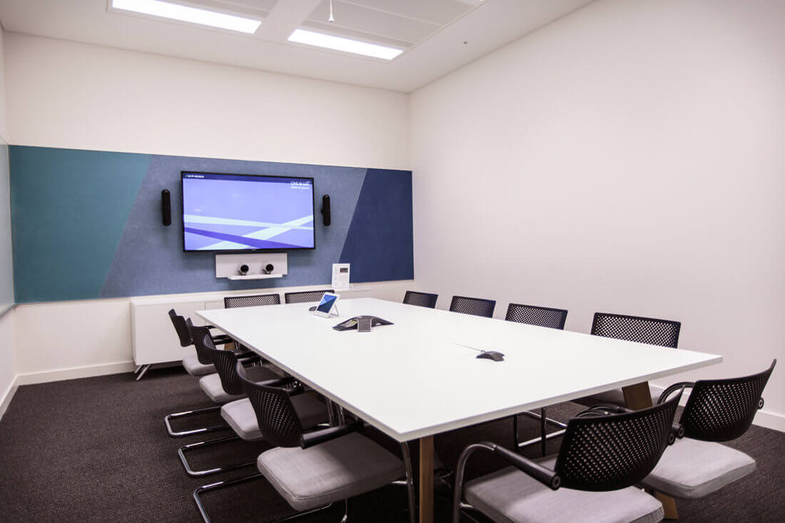 QBE Insurance London Meeting Room with VC System